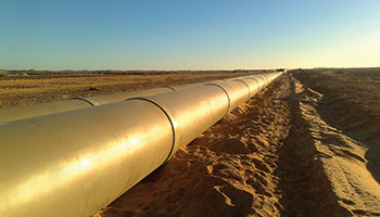 Hobas irrigation pipeline